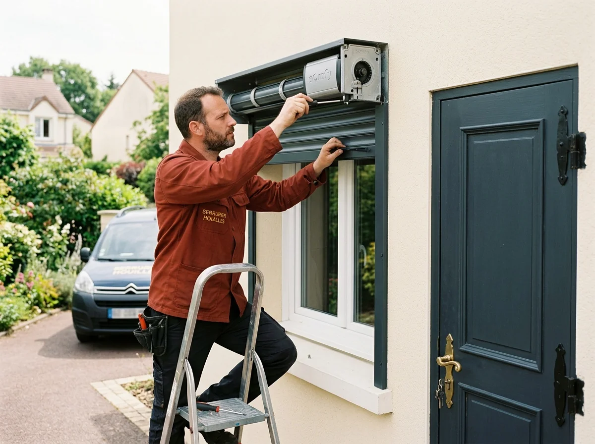 Installation de rideaux métalliques Houilles